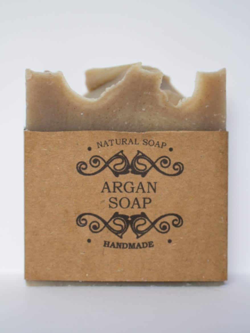 Natuurlijke handgemaakte zeep ♥ arganolie