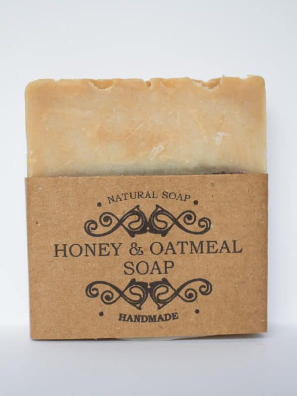Natuurlijke handgemaakte zeep ♥ honing havermout