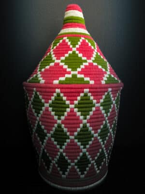 Berber mand xxl roze-groen