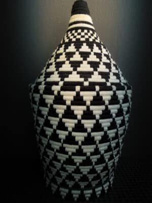 Berber mand xxl zwart-wit