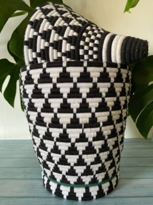 Marokkaanse Berber mand zwart-wit