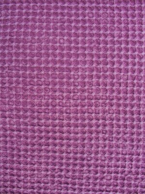 hamamdoek - wafeldoek stonewashed roze-rood